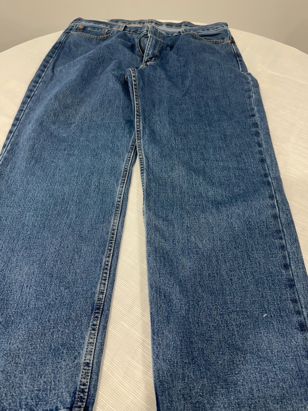 Signature by Levi Strauss Men's Blue Straight Jeans